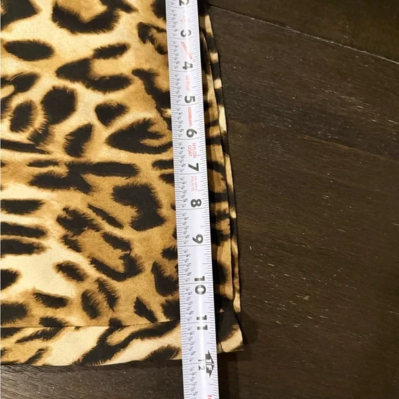 Leopard Print Pants with Red Stripe - Picture 5 of 7